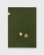 Load image into Gallery viewer, Beetle Motif Scarf in Cypress