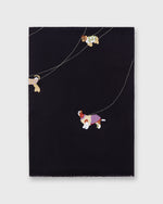 Load image into Gallery viewer, Dogs Scarf in Navy