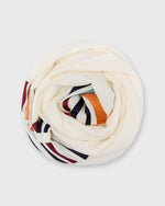 Load image into Gallery viewer, Prism Block Scarf in Ivory