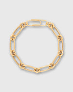 Load image into Gallery viewer, Bar A Charms Bracelet in Gold