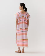 Load image into Gallery viewer, Gasira V-Neck Caftan in Kiremiti Pink