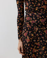 Load image into Gallery viewer, Paola Skirt in Noir Floral