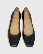 Load image into Gallery viewer, Cecelia Flat in Black Leather