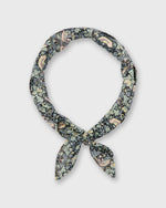 Load image into Gallery viewer, Anyway Scarf in Glacier/Magenta Strawberry Thief Liberty Fabric