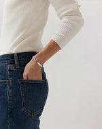 Load image into Gallery viewer, Small ID Bracelet in Silver