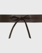 Load image into Gallery viewer, Wraparound Belt in Dark Brown Leather