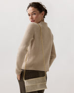 Load image into Gallery viewer, Paige Clutch in Platino Leather
