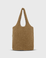 Load image into Gallery viewer, Paola Bucket Bag in Tan Shearling