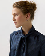 Load image into Gallery viewer, Small Briolette Gem Earrings in Amethyst & Tanzanite