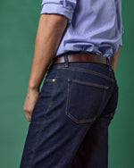 Load image into Gallery viewer, Clift Straight Leg Jean in Non-Selvedge Rinse Stretch Denim
