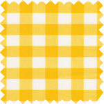Load image into Gallery viewer, Made-to-Order Designer Tunic in Yellow Medium Gingham Poplin