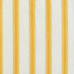 Load image into Gallery viewer, Made-to-Order Fabric in Gold/Ivory Balanced Stripe Poplin