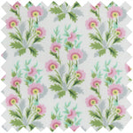 Load image into Gallery viewer, Made-to-Order Mandarin Tunic in Green/Pink Viola Hall Liberty Fabric