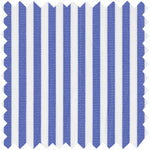 Load image into Gallery viewer, Made-to-Order Fabric in Blue Bengal Stripe Poplin