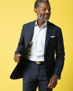 Load image into Gallery viewer, Kincaid No. 3 Suit in Air Force Blue High-Twist