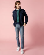 Load image into Gallery viewer, Slim Straight Jean in Non-Selvedge Light Wash Denim