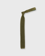 Load image into Gallery viewer, Silk Knit Tie Olive