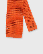 Load image into Gallery viewer, Silk Knit Tie Orange