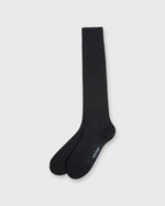 Load image into Gallery viewer, Trouser Dress Socks Navy Extra Fine Merino