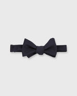 Load image into Gallery viewer, Formal Bow Tie Navy Silk Faille