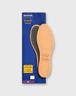 Load image into Gallery viewer, Leather Charcoal Insole in Natural/Black