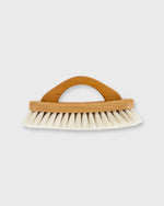 Load image into Gallery viewer, Shoe Shine Brush With Handle Waxed Beechwood/Light Bristles