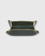 Load image into Gallery viewer, Small Tray Bottle Green Leather