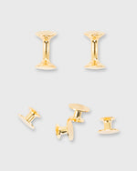 Load image into Gallery viewer, Circle Dress Set Gold Plated