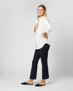 Load image into Gallery viewer, Classic Blouse in Ivory Silk Crepe de Chine
