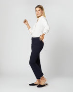 Load image into Gallery viewer, Classic Blouse in Ivory Silk Crepe de Chine