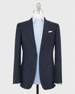 Load image into Gallery viewer, Kincaid No. 3 Jacket Navy Huckaback Mohair