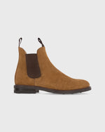 Load image into Gallery viewer, Chelsea Boot in Tobacco Suede