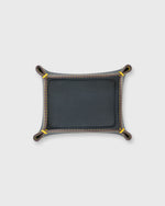 Load image into Gallery viewer, Small Tray in Navy Leather