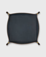 Load image into Gallery viewer, Large Tray in Navy Leather