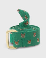 Load image into Gallery viewer, D-Ring Belt in Green Fox Club
