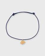 Load image into Gallery viewer, Small Heaven Charm Bracelet in Gold/Assorted Color Cord