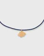 Load image into Gallery viewer, Small Heaven Charm Bracelet in Gold/Assorted Color Cord