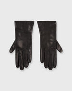 Load image into Gallery viewer, Cashmere-Lined Gloves Black Nappa Leather