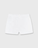 Load image into Gallery viewer, Button-Front Boxer Short White Poplin