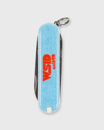 Load image into Gallery viewer, Swiss Army Knife Blue Oxford/Fiesta Red &quot;WSID&quot; Logo
