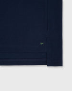 Load image into Gallery viewer, Short-Sleeved Polo Navy Pima Pique
