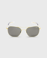 Load image into Gallery viewer, Polarized Aviator Sunglasses 23K Gold/Gray Glass Lens
