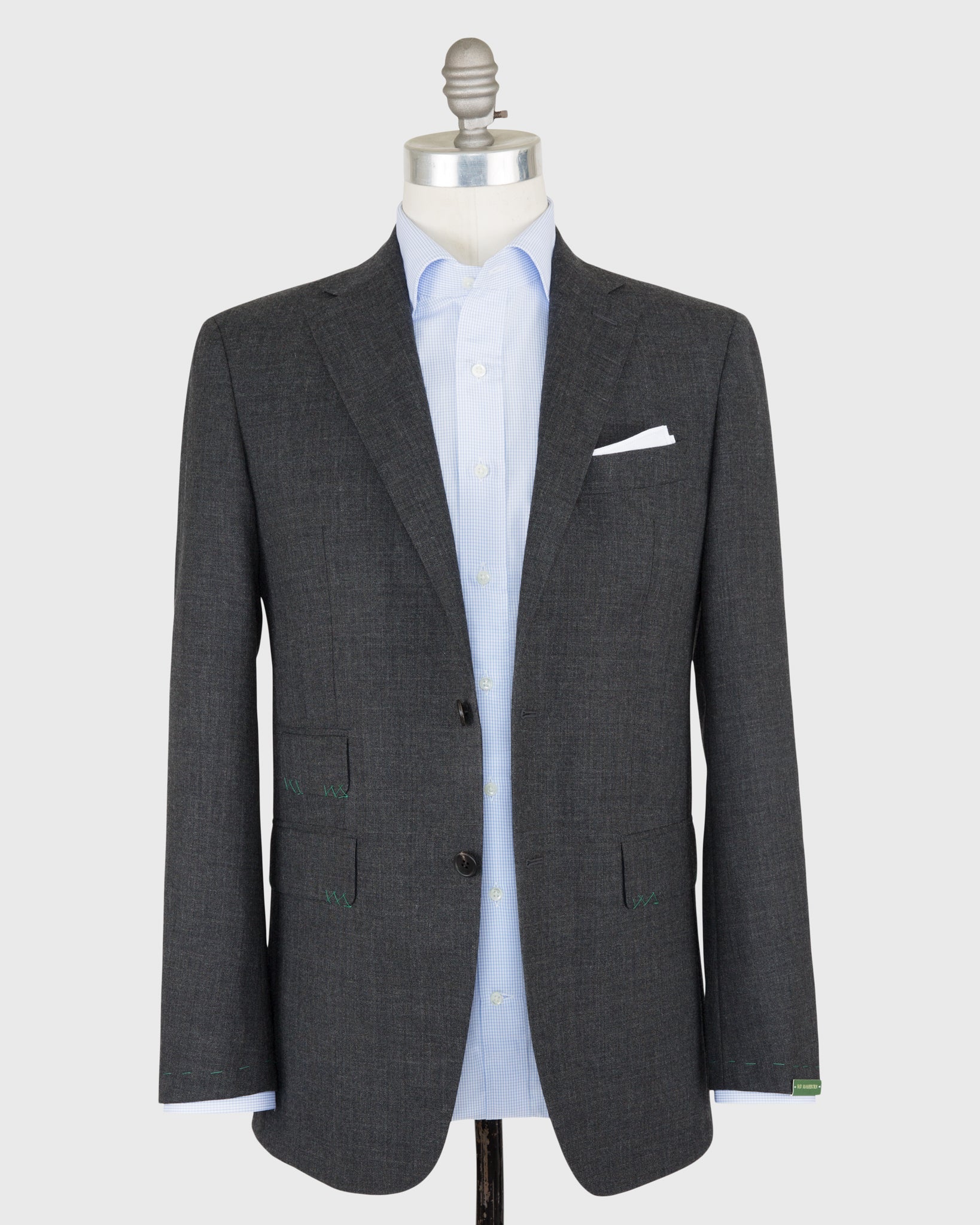 Kincaid No. 3 Suit Charcoal High-Twist