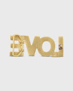 Load image into Gallery viewer, "Love" Belt Buckle in Brass