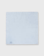 Load image into Gallery viewer, Hand-Rolled Pocket Square Sky Cotolino/White Edge