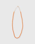 Load image into Gallery viewer, Very Small African Beads Orange Whiteheart