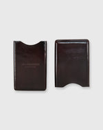 Load image into Gallery viewer, Card Case Dark Brown Leather