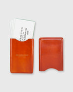 Load image into Gallery viewer, Card Case Orange Leather