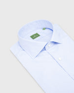 Load image into Gallery viewer, Spread Collar Dress Shirt Sky End-On-End

