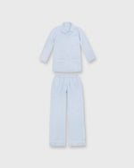 Load image into Gallery viewer, Pajama Set Sky Small Bengal Stripe Poplin
